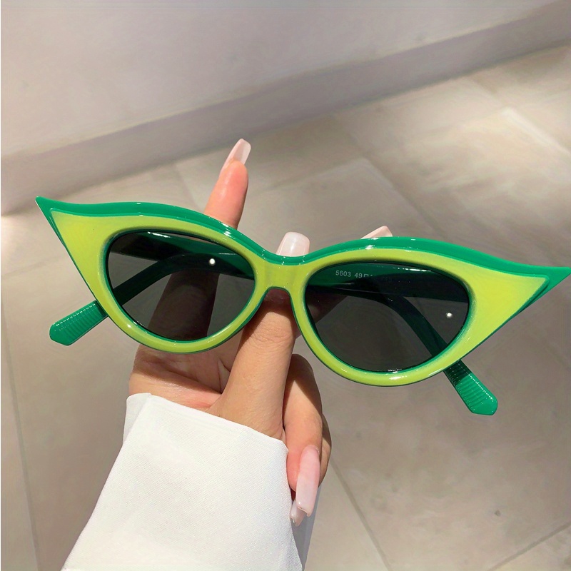 Cat Eye Glasses Oversized Sunglasses Women Y2k Fashion Shades Leopard Party  Glasses Women Accessories Sun Glasses - Temu