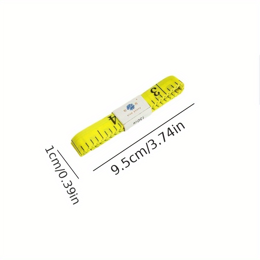 Inch Feet Soft Leather Ruler Measuring Clothes Ruler Cloth - Temu