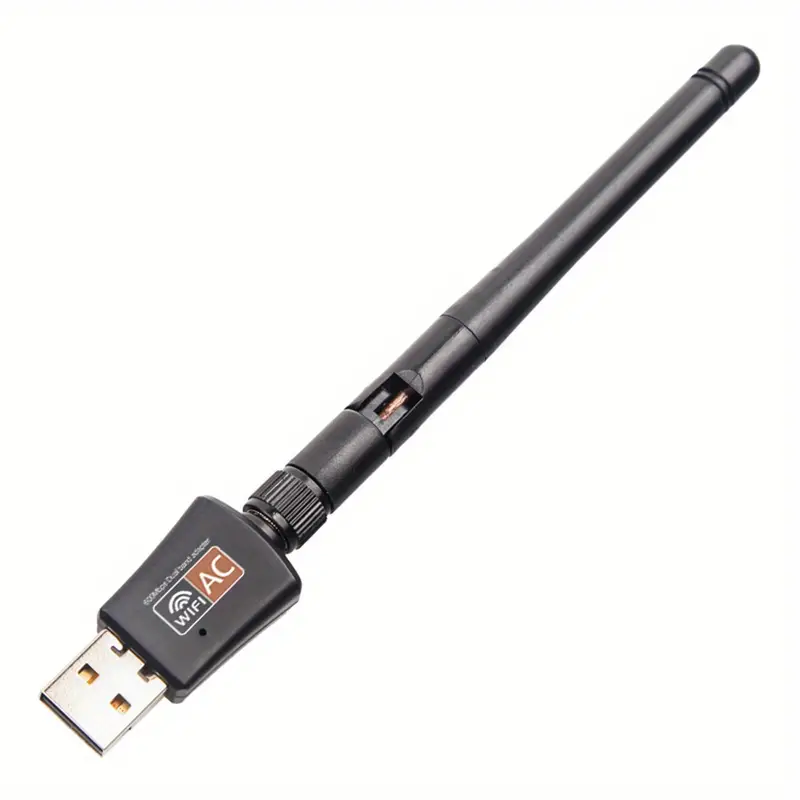 ac600m dual band usb wireless card 2 4 5g receiver and transmitter computer wireless network adapter 5db details 11