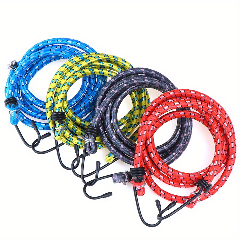 Durable Bike Bungee Cords With Hooks For Secure Luggage - Temu Canada