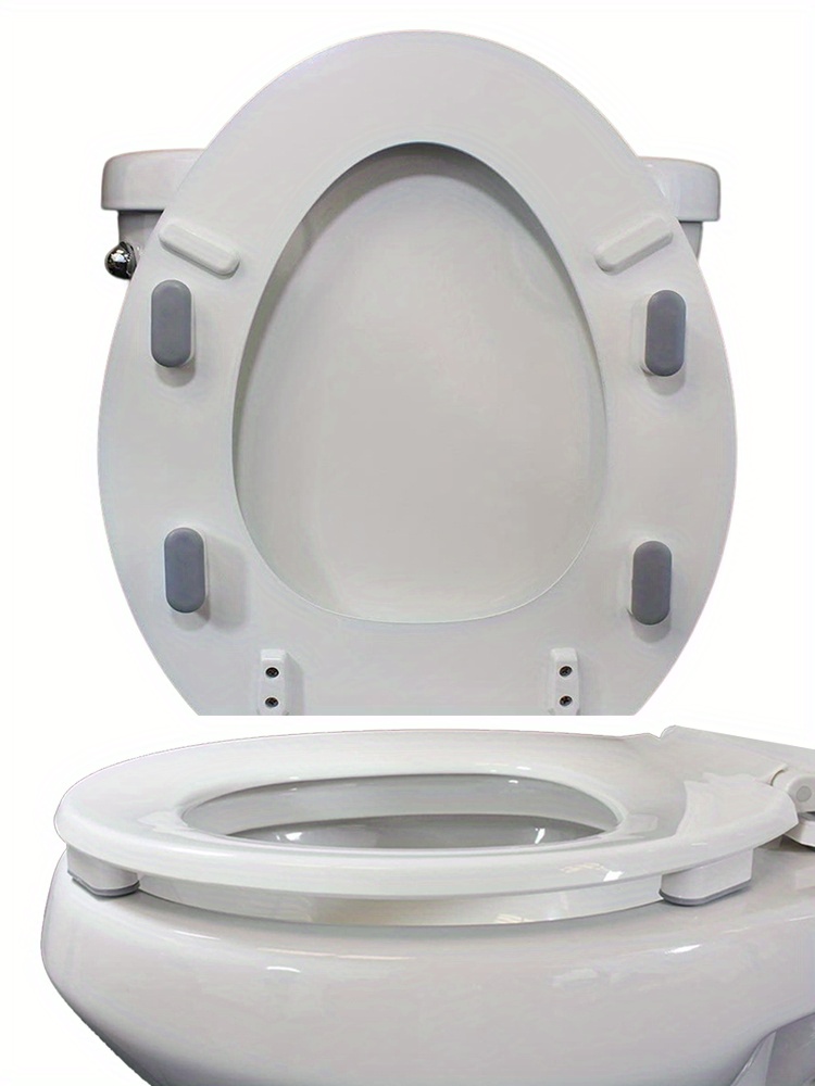 Rubber Toilet Seat Bumpers Super Sticky Bidet Fitting Raises Temu