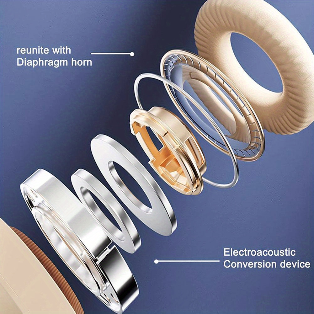 M3 BT 5.3 Wireless Headphones - Stylish Design