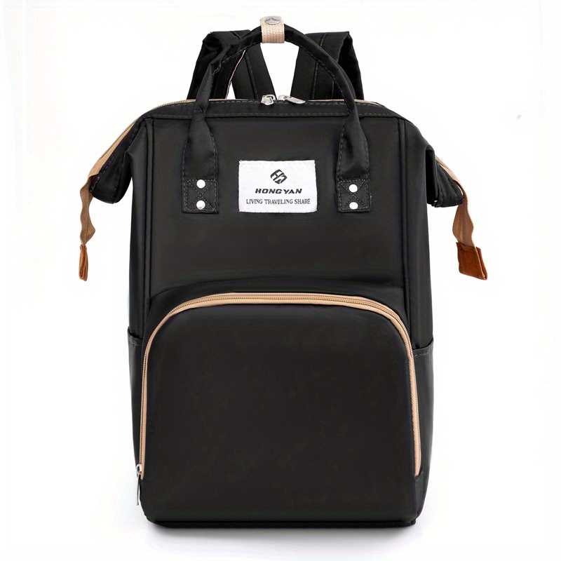 E-shop Die geräumige Mehrzweck-Etagentasche, Wickeltasche, Rucksack, Multifunktionstasche, Empfangstasche für Mama/Papa-Rucksack