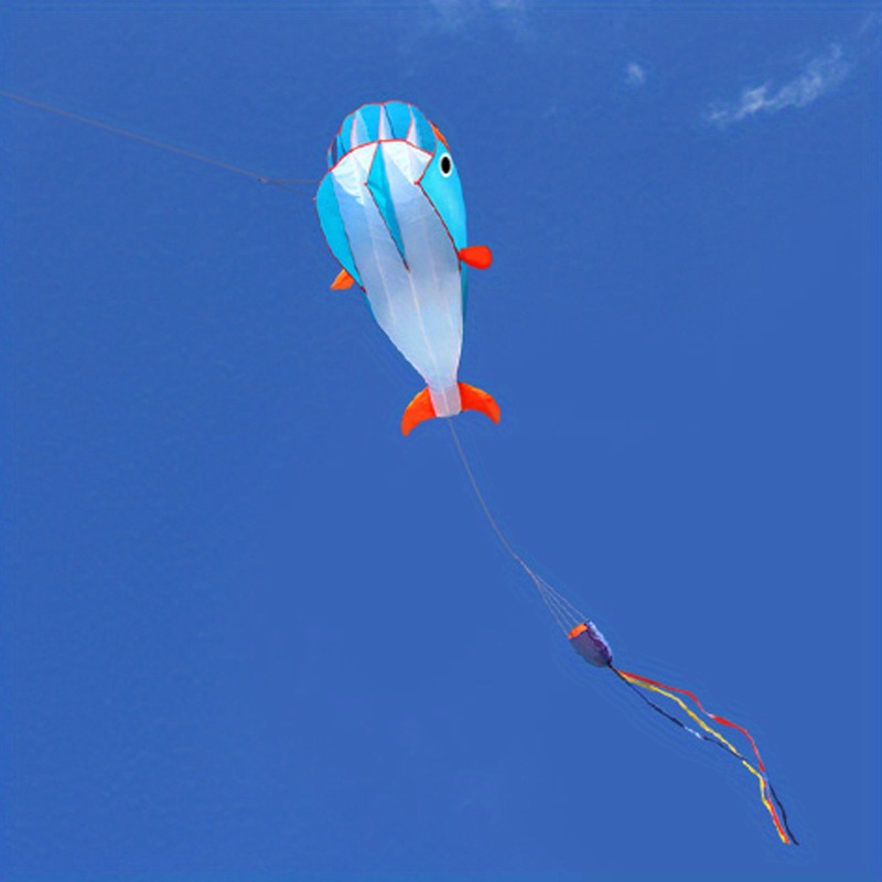 Dolphin Kite 3d Marine Animal Soft Kite Outdoor Kids Toy - Temu Australia