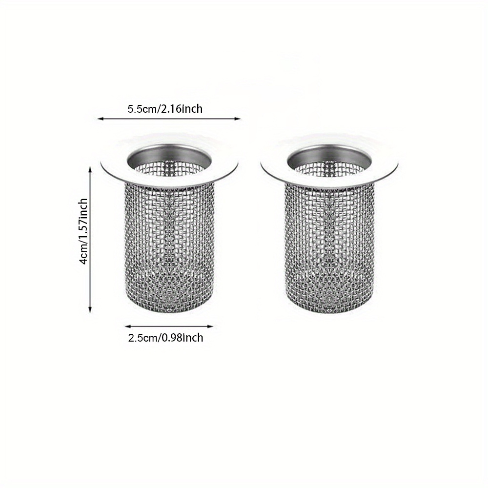 DOITOOL 1 unid rejilla fregadero coladores protector de canalón filtro  drenaje cubierta de drenaje de techo filtro hoja metal pelo pasadores techo