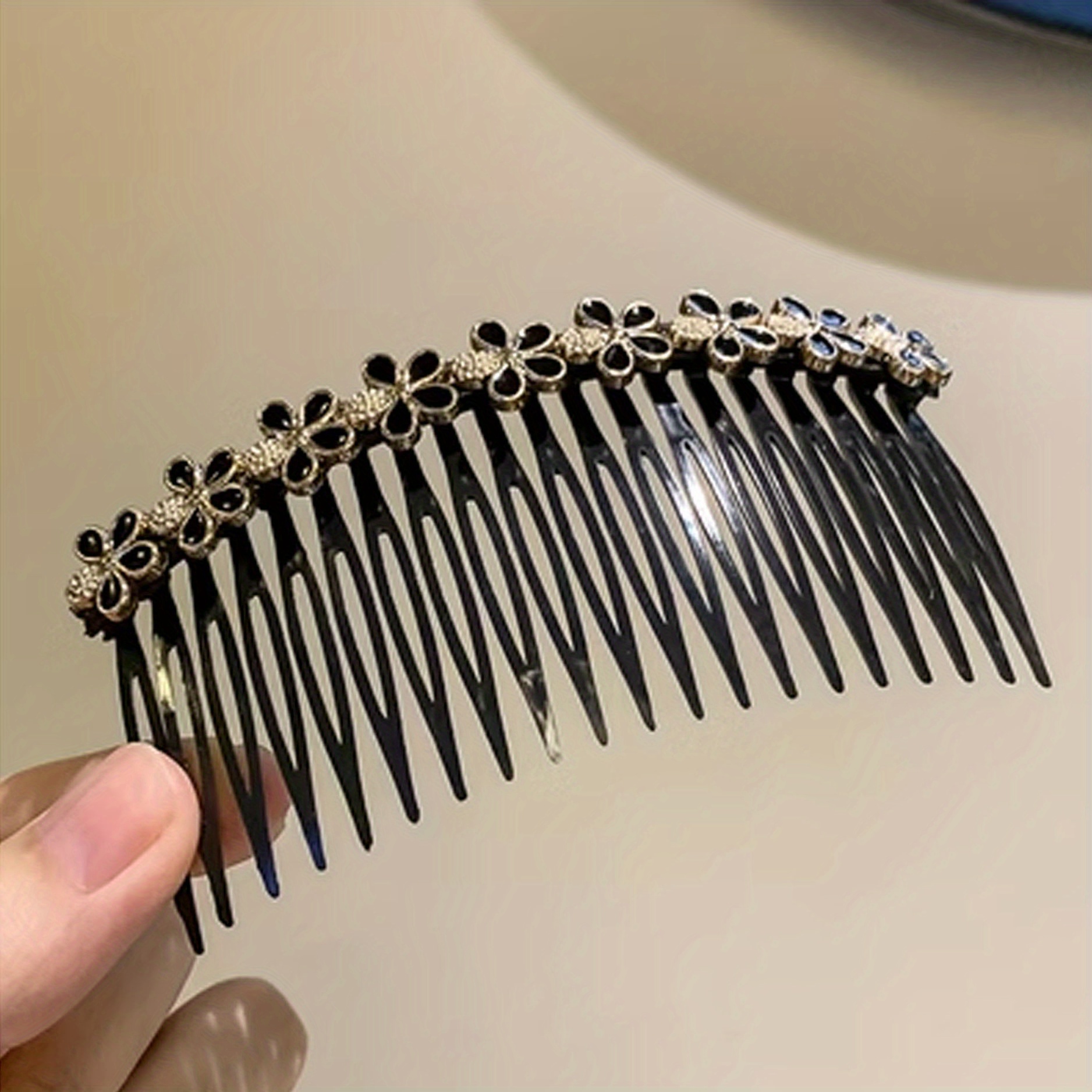 Pearl Hair Side Comb Decorative Hair Combs for Women Accessories