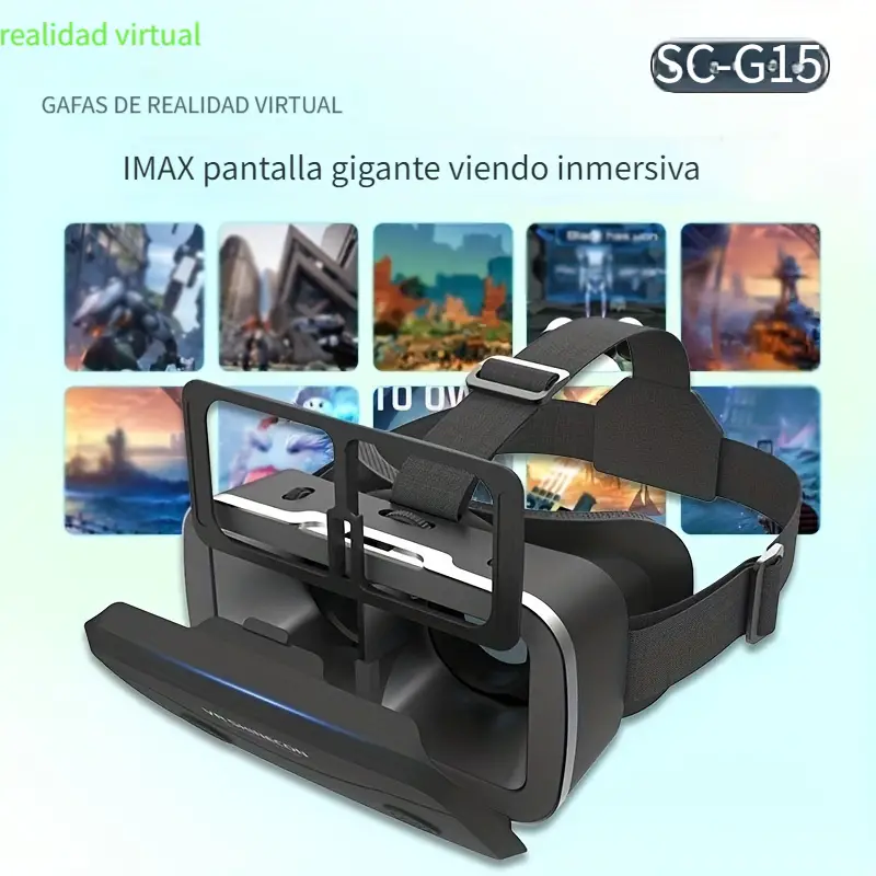 Gafas VR Realidad Virtual Gafas 3D Realidad Virtual Lentes De Protección  Ocular De Alta Definición, Distancia