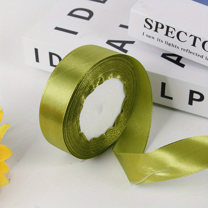 Olive Green Chiffon Ribbon Gift Binding Decoration - Temu