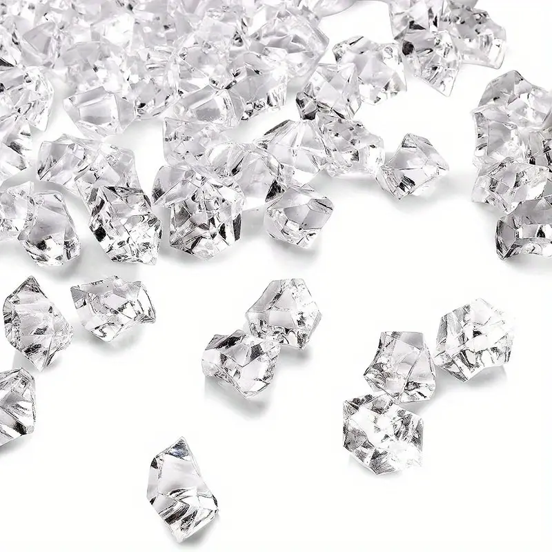 Premium Multicolored Fake Ice Rocks Jewels Crystals Fake - Temu