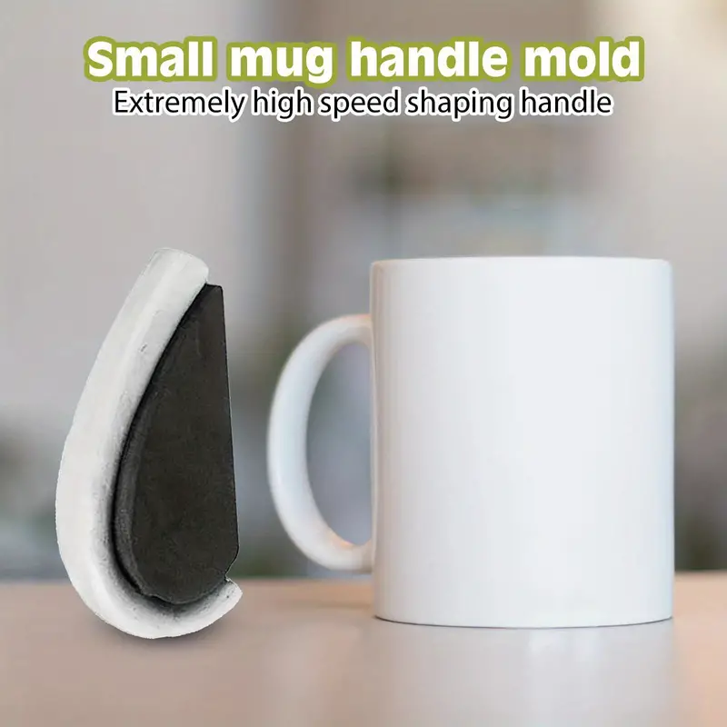 Mug Handle Forms Pottery Mug Handle Molds For Clay Clay - Temu