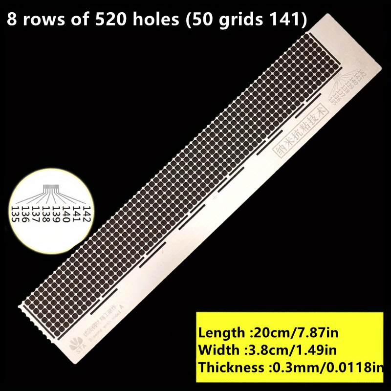 Diamond Painting Net Ruler Point Drill Ruler DIY Needlework Tools (140.5)