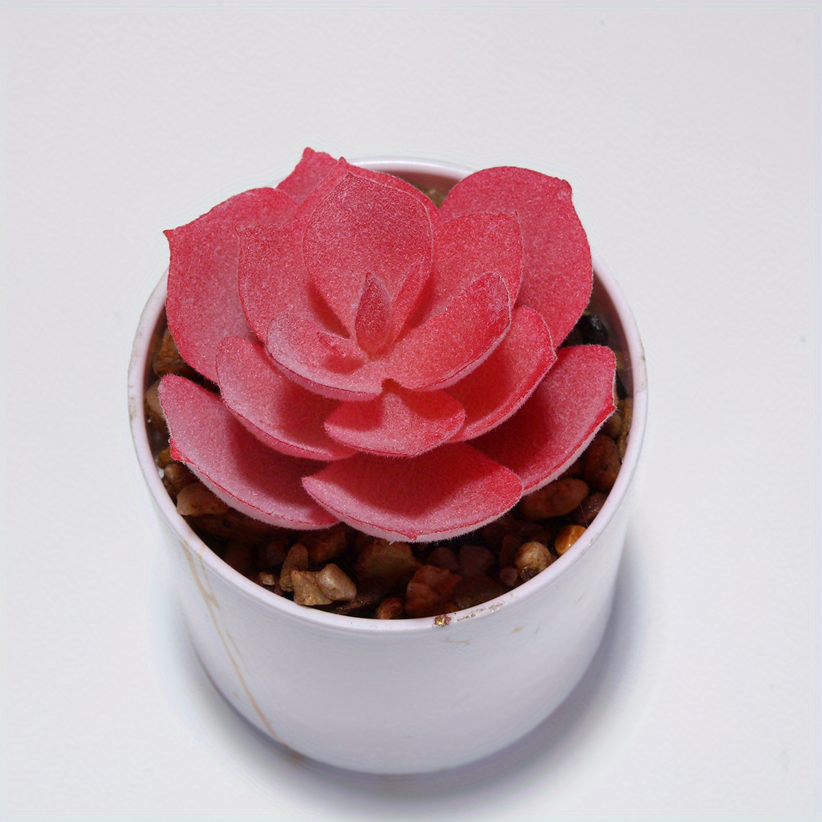 Mini Succulents Plants Artificial, Fake Succulents With Pots, Cute Desk