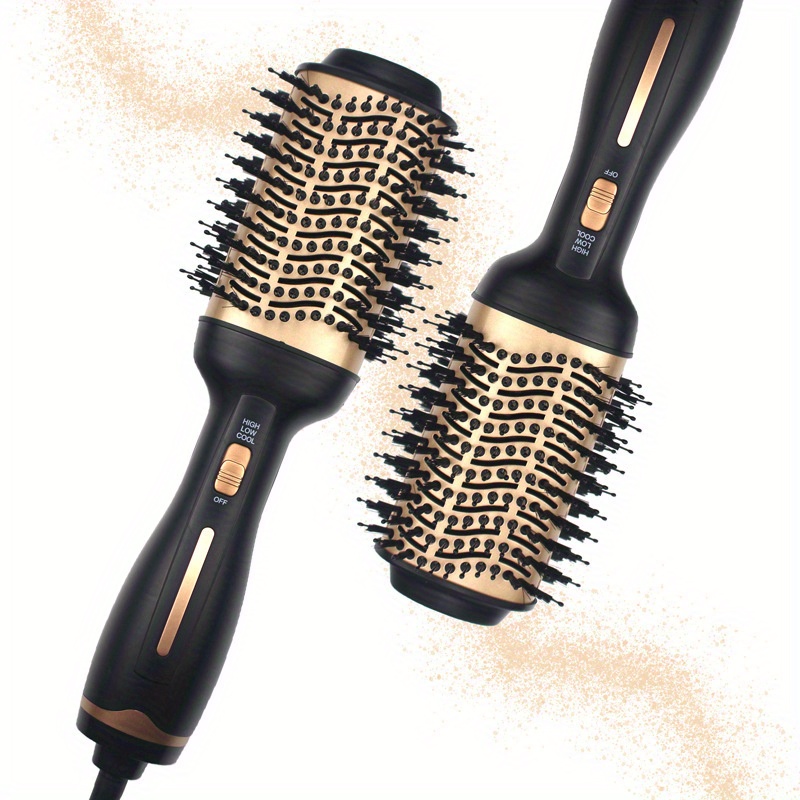 hair dryer brush hot air brush 3 in 1 drying brush hair dryer volumizer diy hair styling tool for all hair types details 11