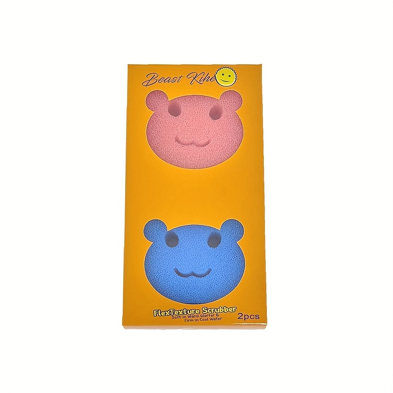 Happy Face Octopus Cleaning Sponge - Temu