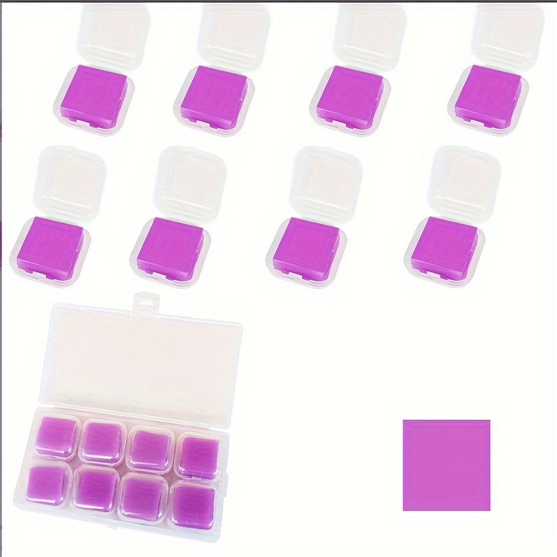 Diamond Painting Glue Clay Diamond Art Wax Band Storage Box Temu