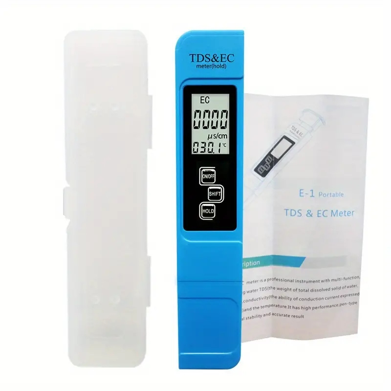 TDS Meter Digital Water Tester Professional 3-in-1 TDS,Temperature