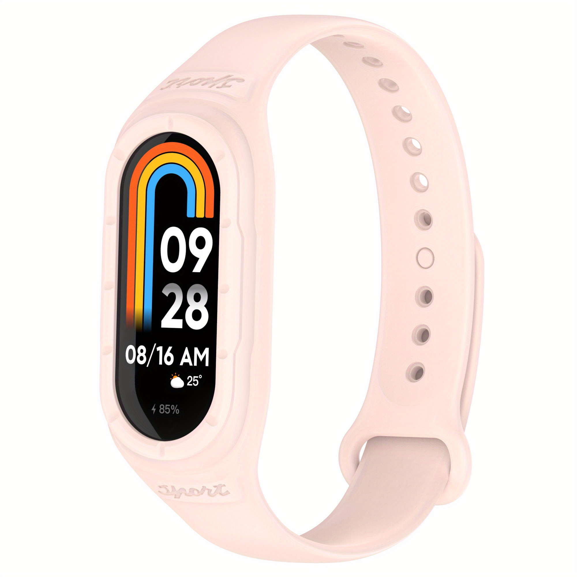Metal Mesh Stainless Steel Strap Xiaomi Mi Band 8 Smartwatch Accessories Miband  8 Replacement Watchband - Jewelry & Accessories - Temu