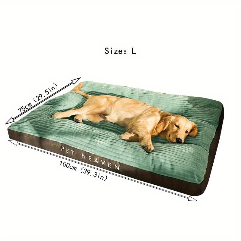 TEMU Removable Pet Bed Mat - Suitable For Small To Medium Dogs - Durable & Comfortable - Dog Bed Mattress