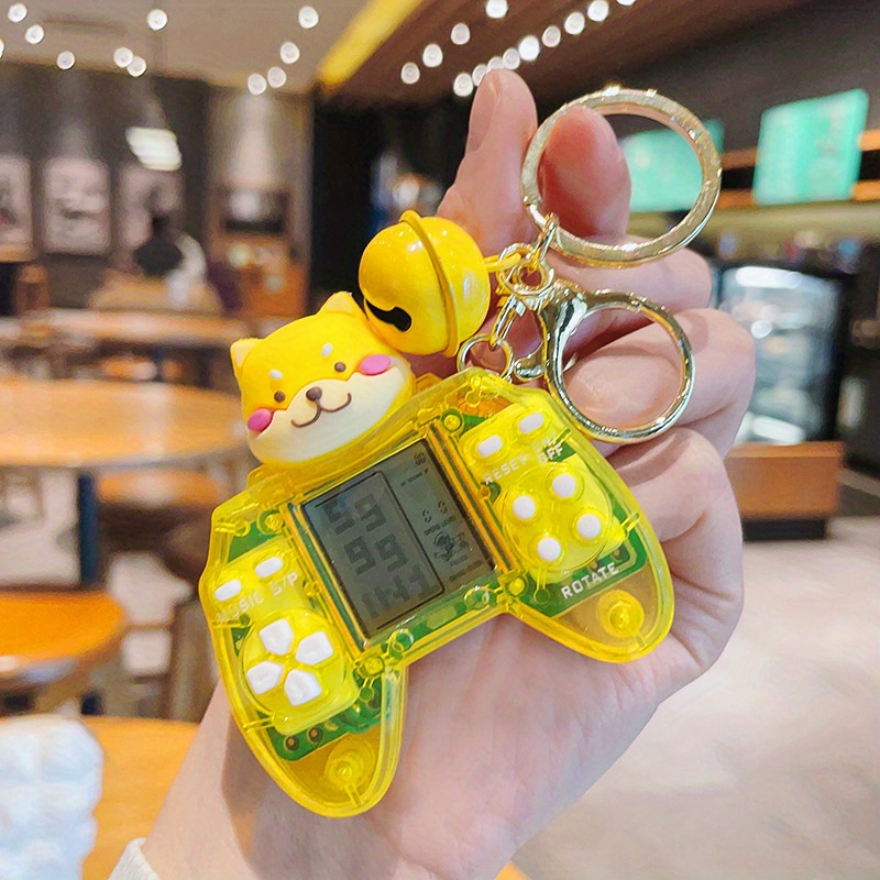 Mini Game Machine Cartoon Keychain For Boys
