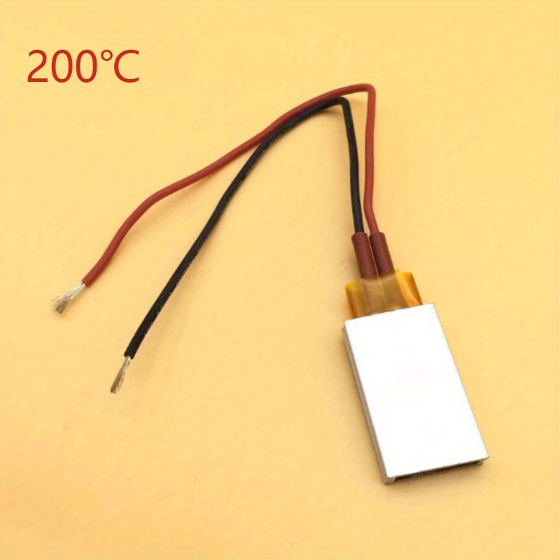 12v Ptc Heating Element With Thermostat - 70-200 Degrees Fahrenheit -  Aluminum Shell And Ceramic Heater For Heat Preservation And Antifreeze -  Temu Canada