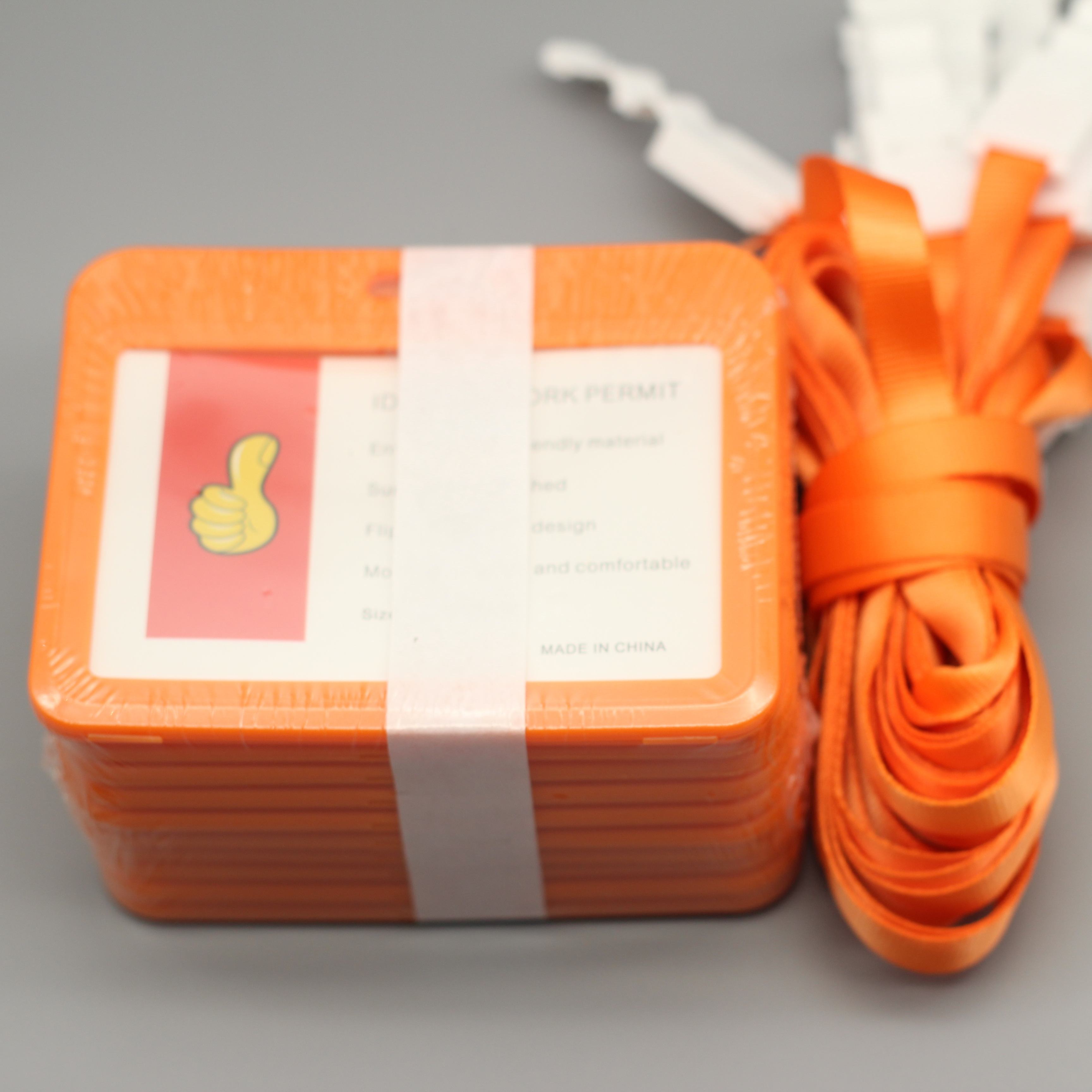 E-shop 10 Stück Arbeitskartenhalter Mit Lanyard Horizontale Version