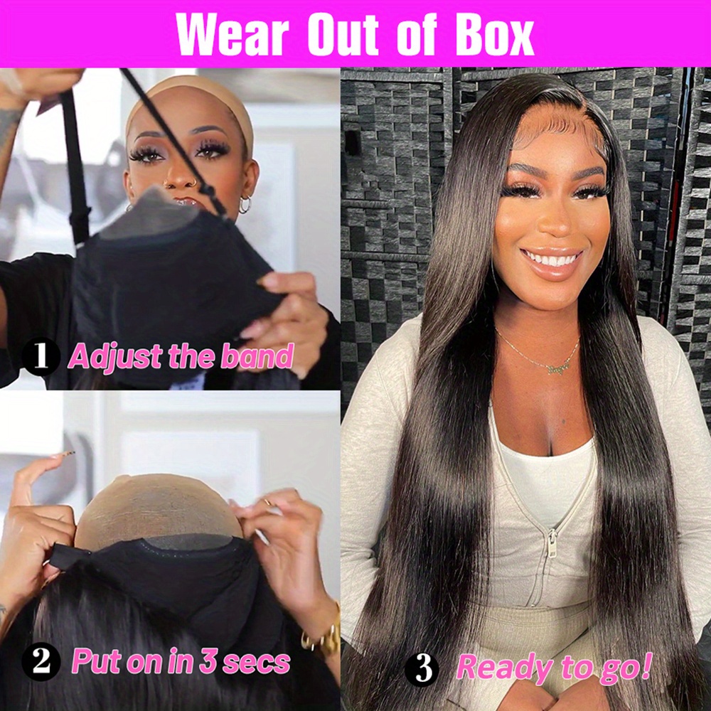 straight less wigs human hair pre cut lace no 4x6 lace front human hair wigs straight human hair wigs for women details 6