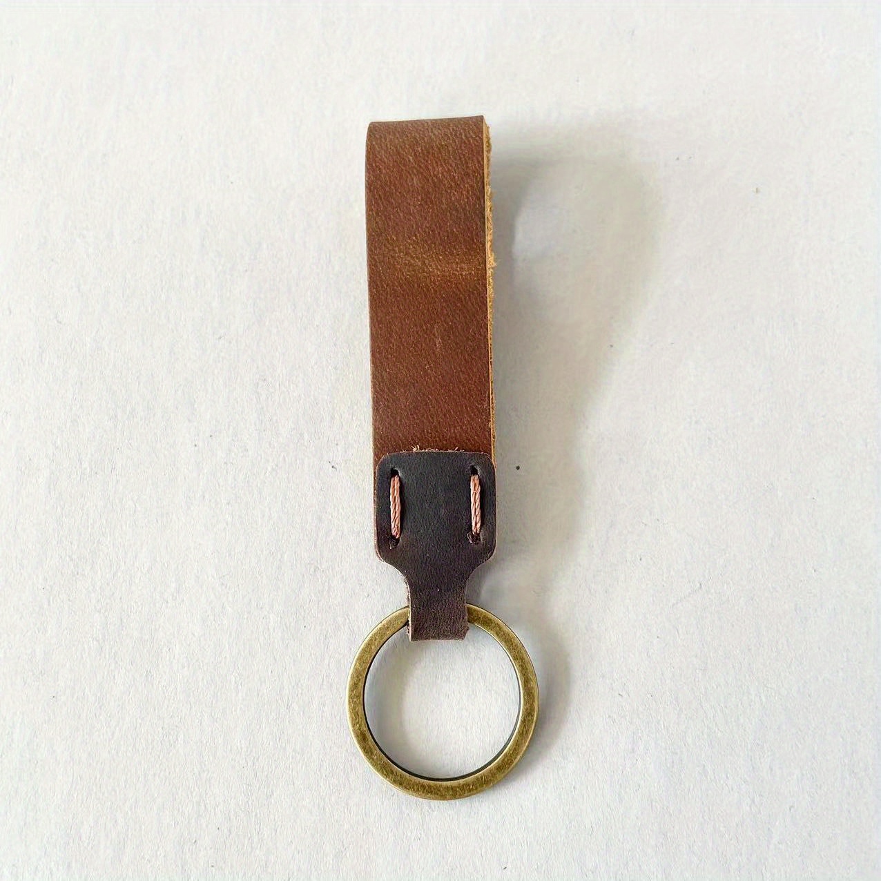 Leather Valet Keychain Leather Key Chain With Belt Loop Clip For Keys - Temu