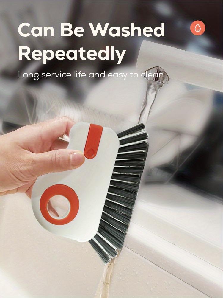 Window Groove Cleaning Brush Track Washing Cleaner Slot To