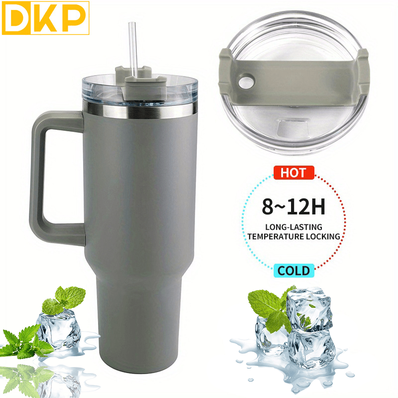 40 Oz Thermos Bottle And Straw Cup Thermal Coffee Cups Travel Camping  Portable Sealed To Prevent Leakage Straw/Flip Water Bottle - AliExpress