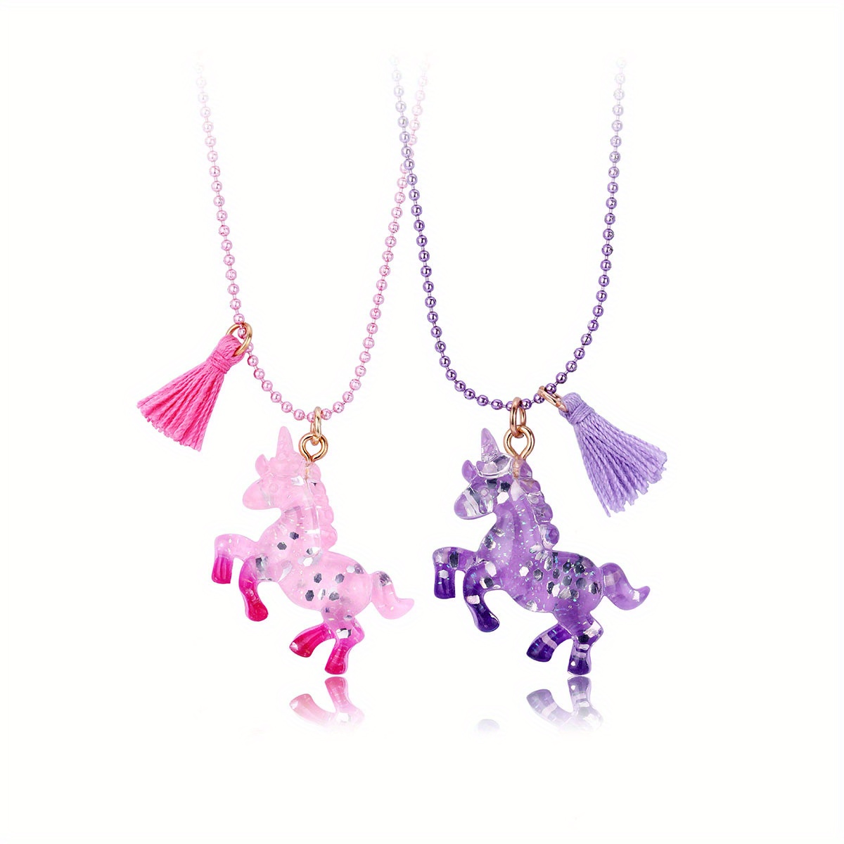 Unicorn Series Jewelry Set Cute Cartoon Unicorn Pendant - Temu