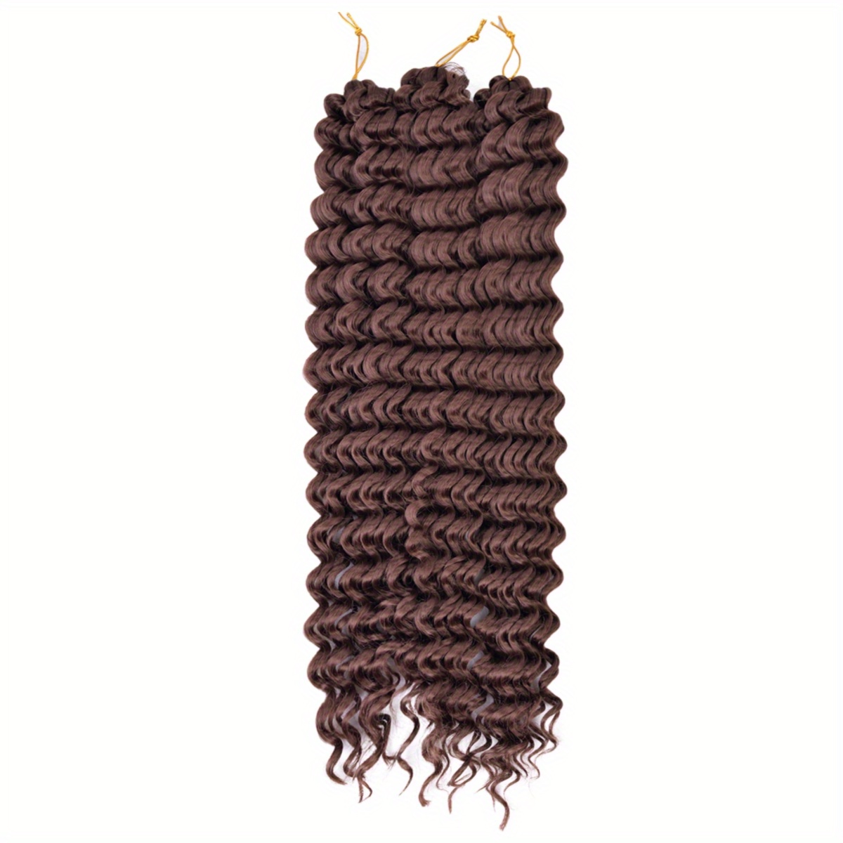 Deep Curly Crochet Hair 3 Packs 270g Synthetic Braiding Extensions