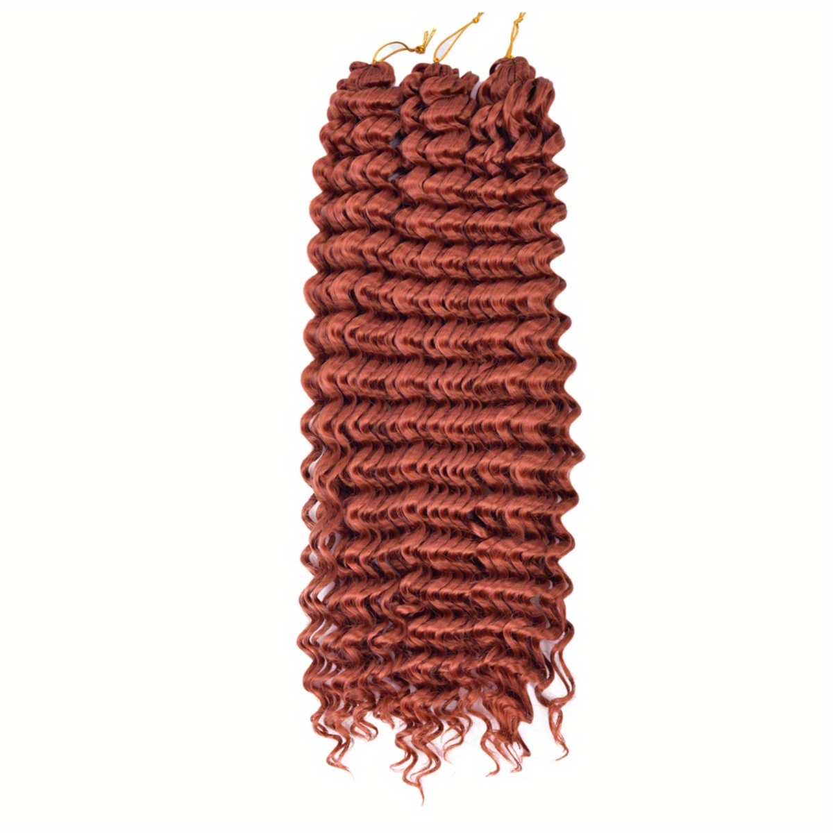 Deep Curly Crochet Hair 3 Packs 270g Synthetic Braiding Extensions