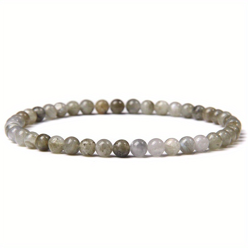 Amethyst 8mm Gemstone Bead Bracelet –  – CHAKVANA