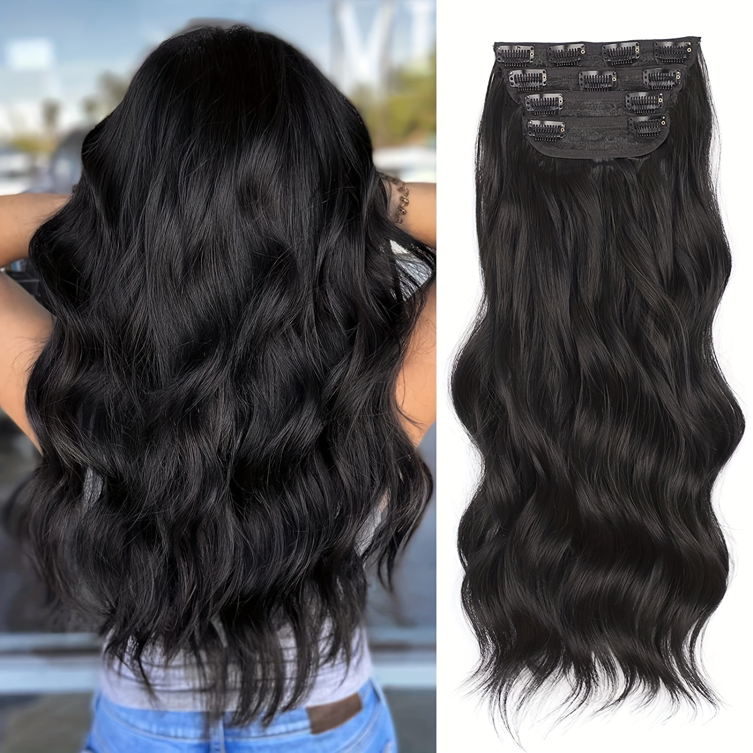 Grapas con Silicón para Extensiones de Cabello con 100 piezas –  Distribuidora Alhóndiga