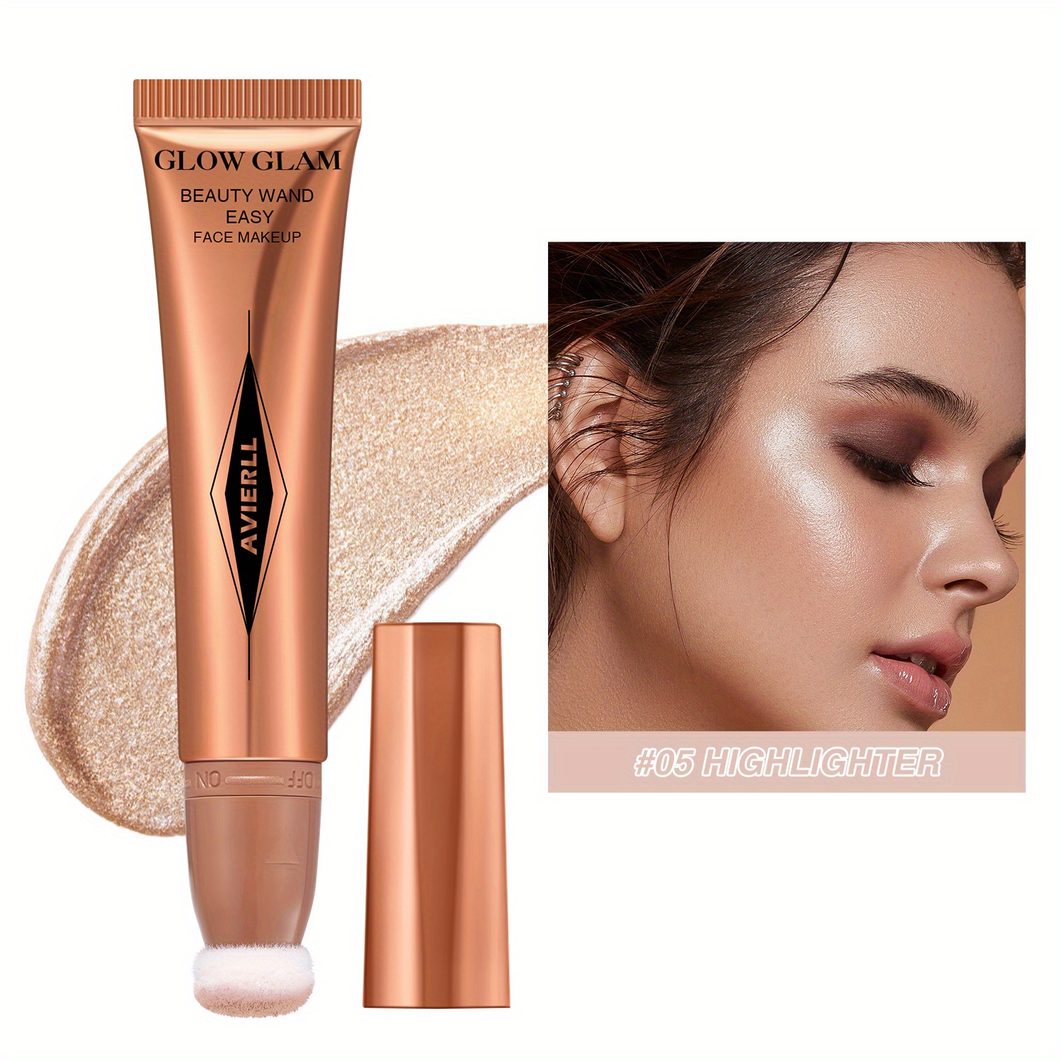 Multi-functional Liquid Blush Face Contouring Highlighter Eye