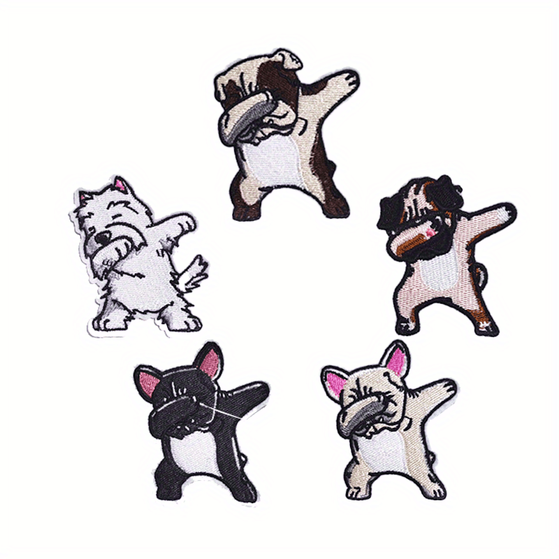 15pcs/set Cartoon Iron On Patches, Sew On/Iron On Embroidered Patch  Applique For Men's T-Shirts, Jeans, Hats, Bags