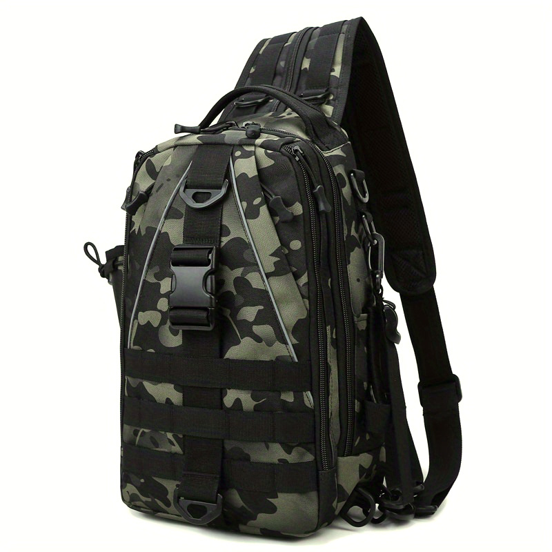 Multi-functional Lure Bag Set Single Shoulder Backpack Crossbody Fishing  Pole Bag Waterproof Fishing Gear Pole : Gearbest