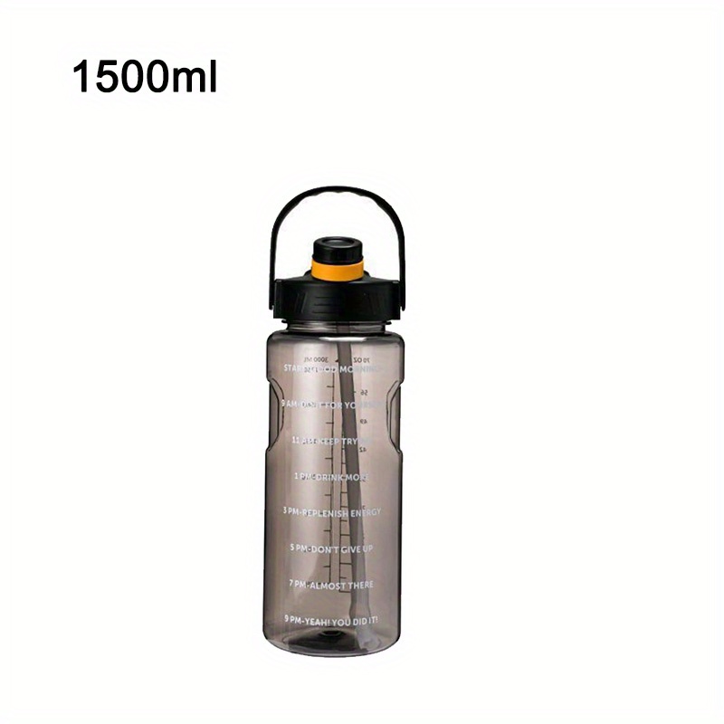 Botella agua cristal 500 ml bolsa protectora utensilios para bebida para  viaje botella portátil - todoecofriendly