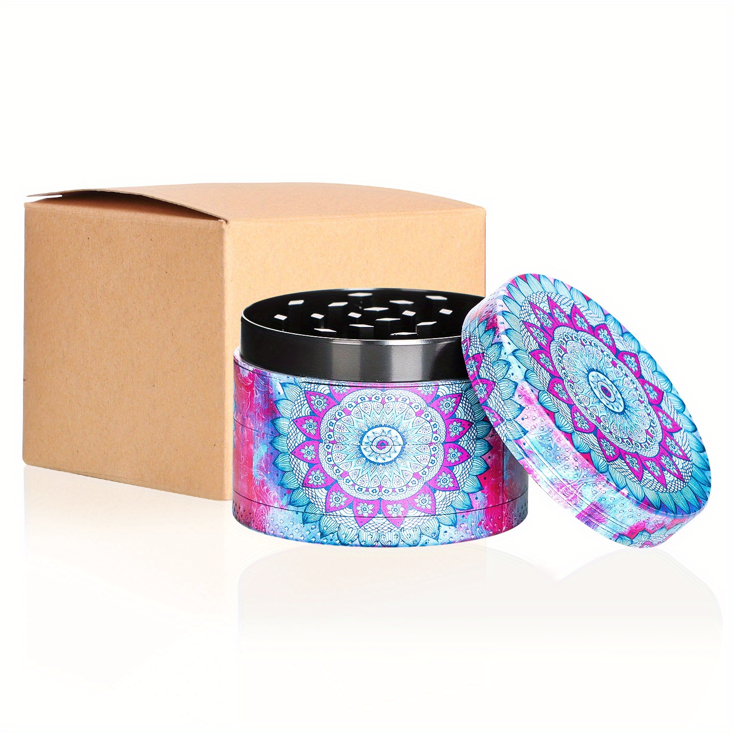 Colorful Spice Grinder Metal Multifunctional Crusher Kitchen Gadge