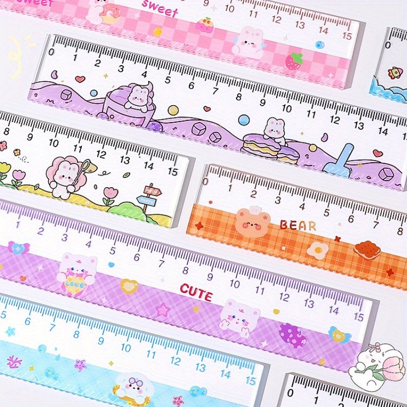 MD 15cm Clear Ruler – Sumthings of Mine