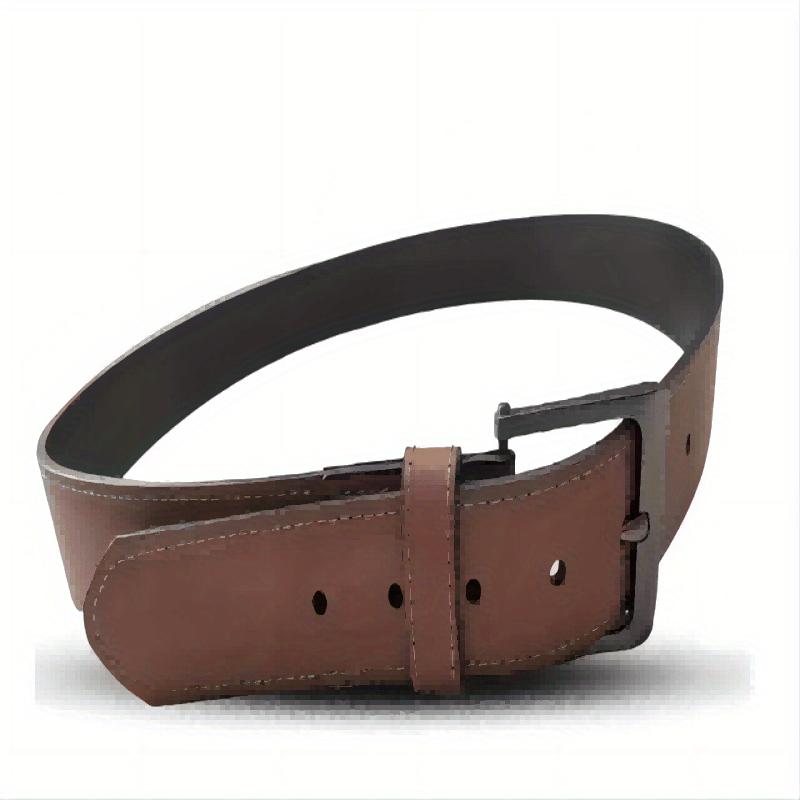 Men's Luxury Leather Belt, Fashion Leather Waist Belt For Men - Temu  Philippines