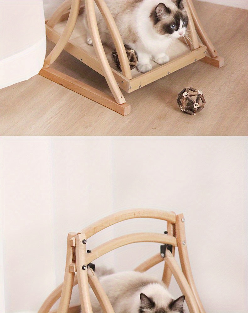 Cat Bed Swing Rocking Bed Cat Rocking Hammock Bed Cat Perch Temu