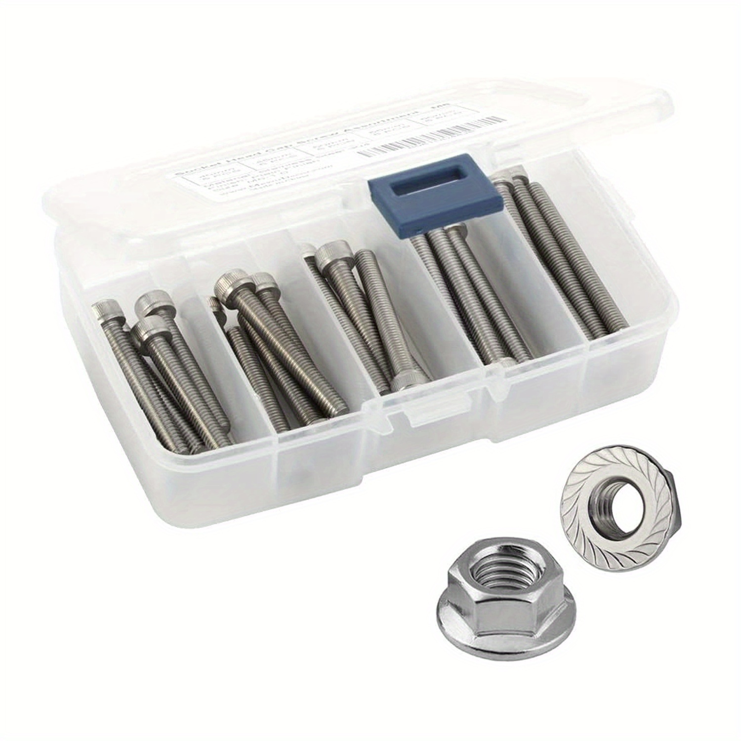 M Socket Head Screw Flange Nut Assortment Stainless - Temu Austria