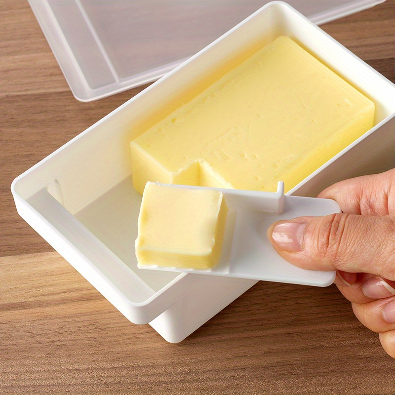 Butter Cheese Airtight Plastic Storage Box With Latch - Temu