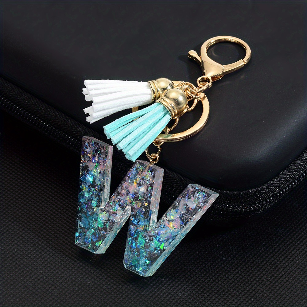Initial Letter Shape Keychains A m English Letter Keychain - Temu