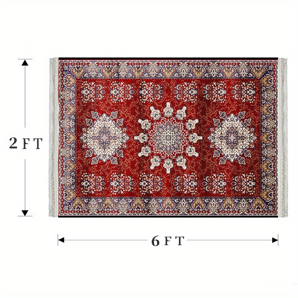 Luxury 2'x6' Vintage Persian Area Rugs Machine Washable - Temu