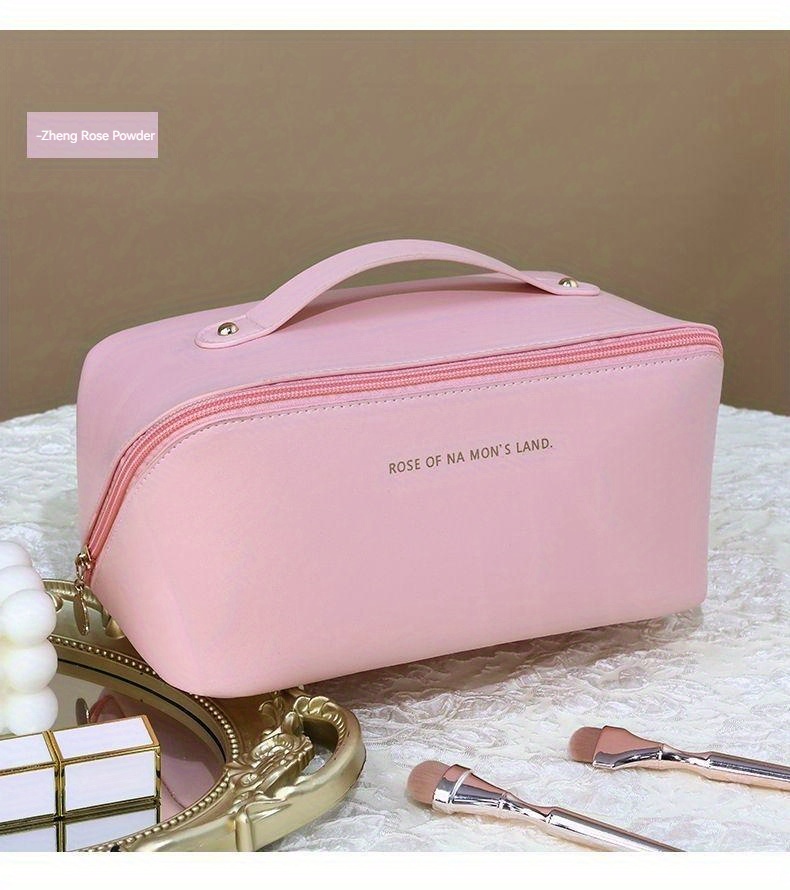 Makeup Bag, High Quality White Organ Bag One Large Capacity Waterproof Makeup  Bag, Travel Makeup Bag Large Capacity Makeup Bag Makeup Bag With Handle  Minimalist - Temu