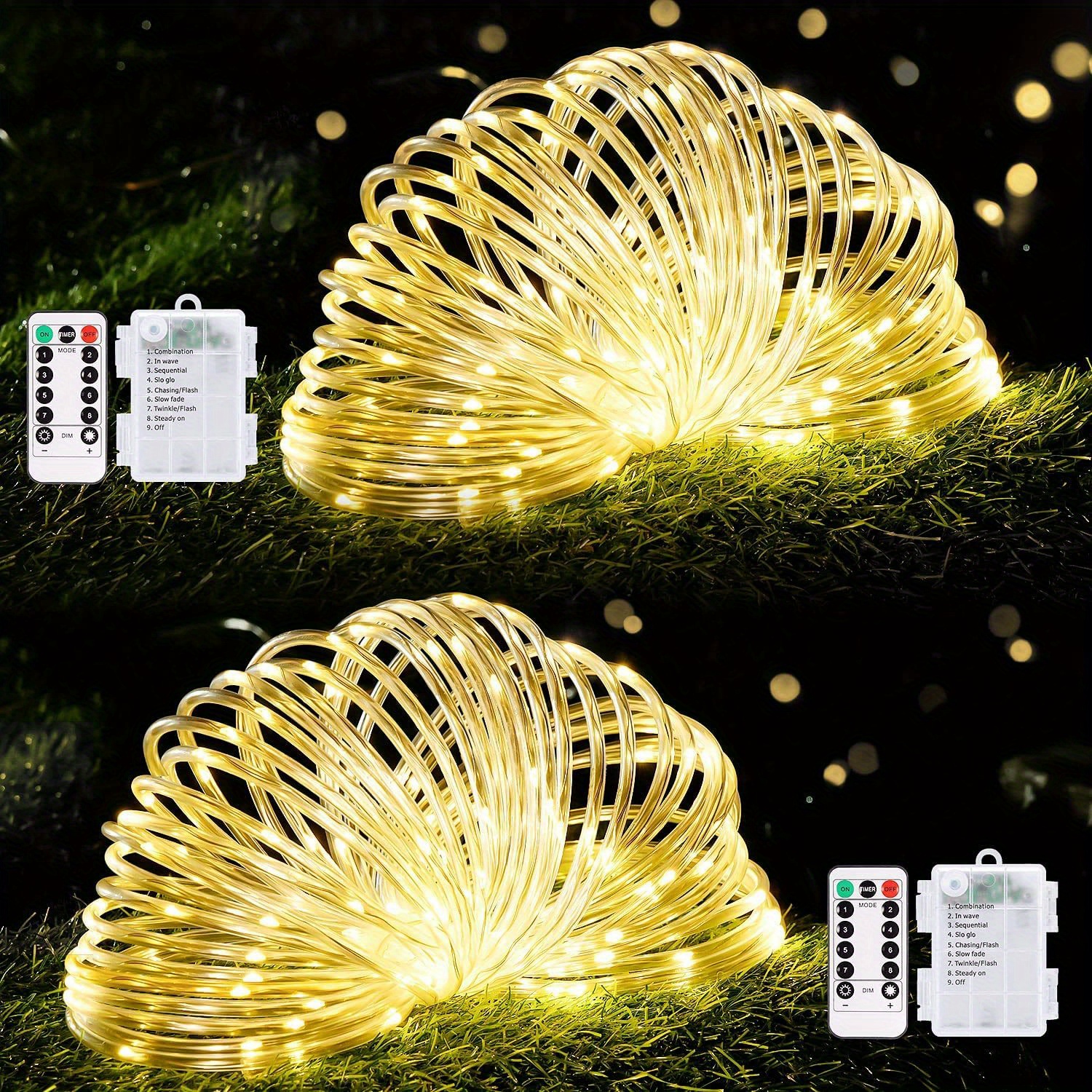 Decorative Battery-Operated Cherry Lights LED Rope Light Camping Hiking  Safety Light Tent String Light Warm White Yellow Light Bl20205 - China LED  Garden Lamp, Garden Lamp