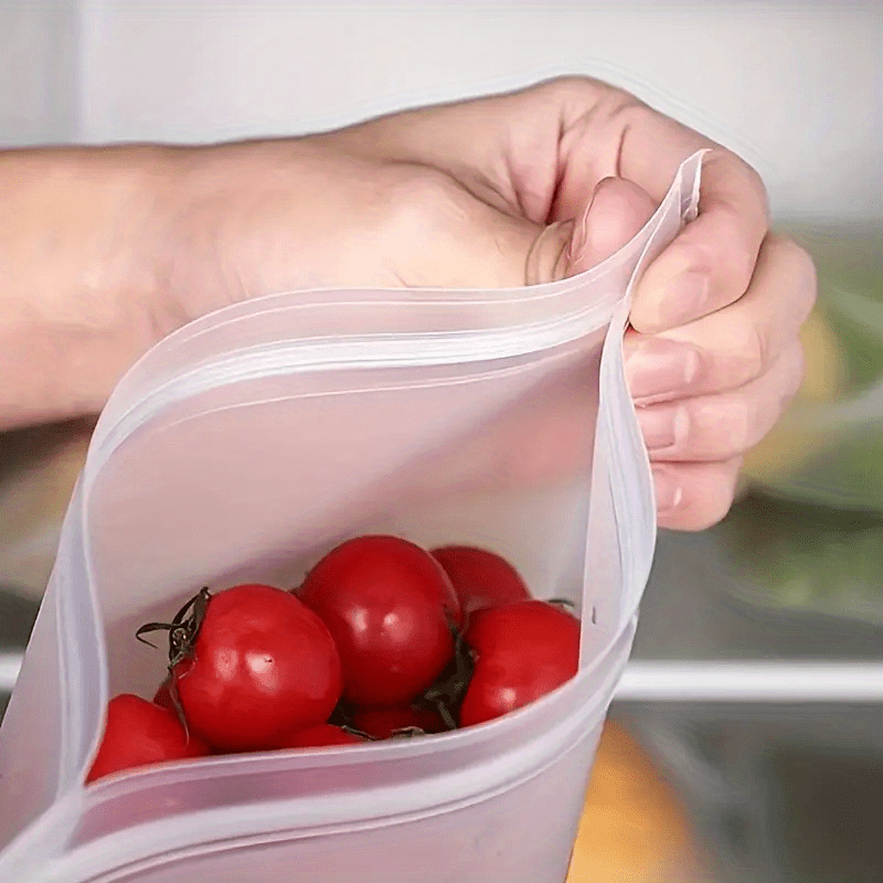 10 Sacchetti Alimenti Riutilizzabili A Tenuta Stagna - Temu Italy