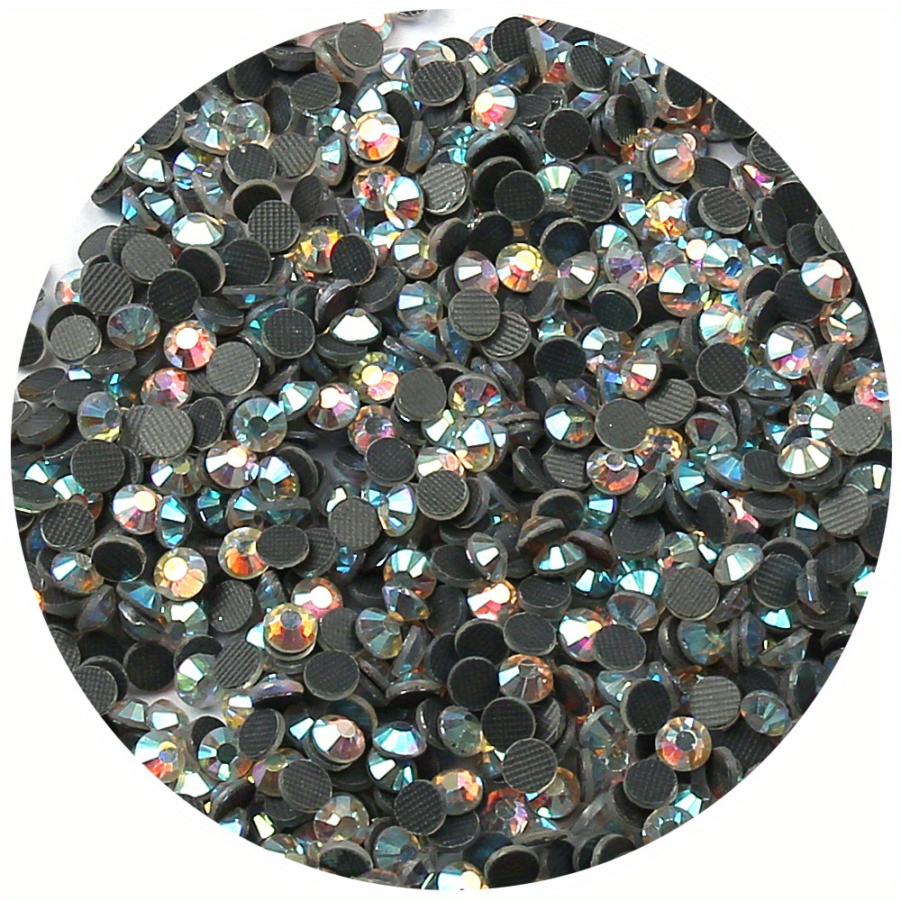Hot Fix Rhinestone Flatback Crystals Rhinestones Glitter - Temu